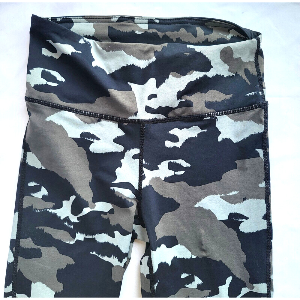 Mono B Camouflage Camo Leggings Womens Size S style APH2628 - Picture 2 of 5